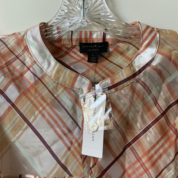 Anthropologie Current Air Polly Ruffled Blouse - Picture 7 of 11